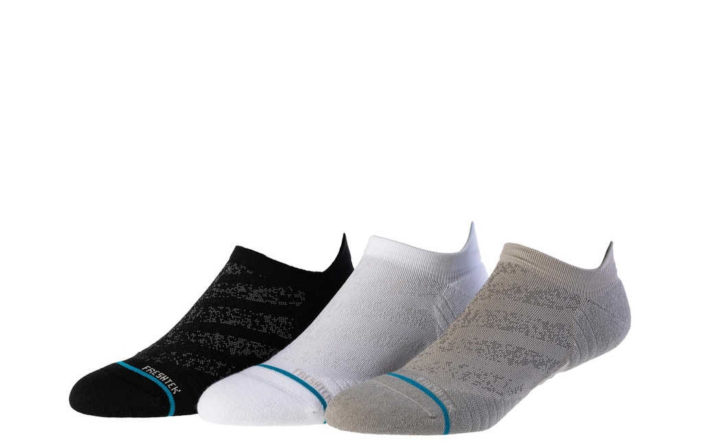 STANCE Chaussettes Run Light Tab Multi Lot de 3