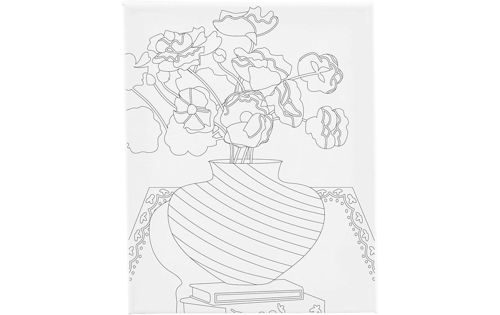 Creativ Company Châssis Bouquet de fleurs 24 x 30 cm