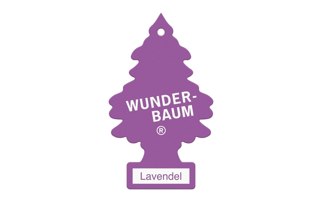 Wunderbaum Désodorisant pour voiture Lavande