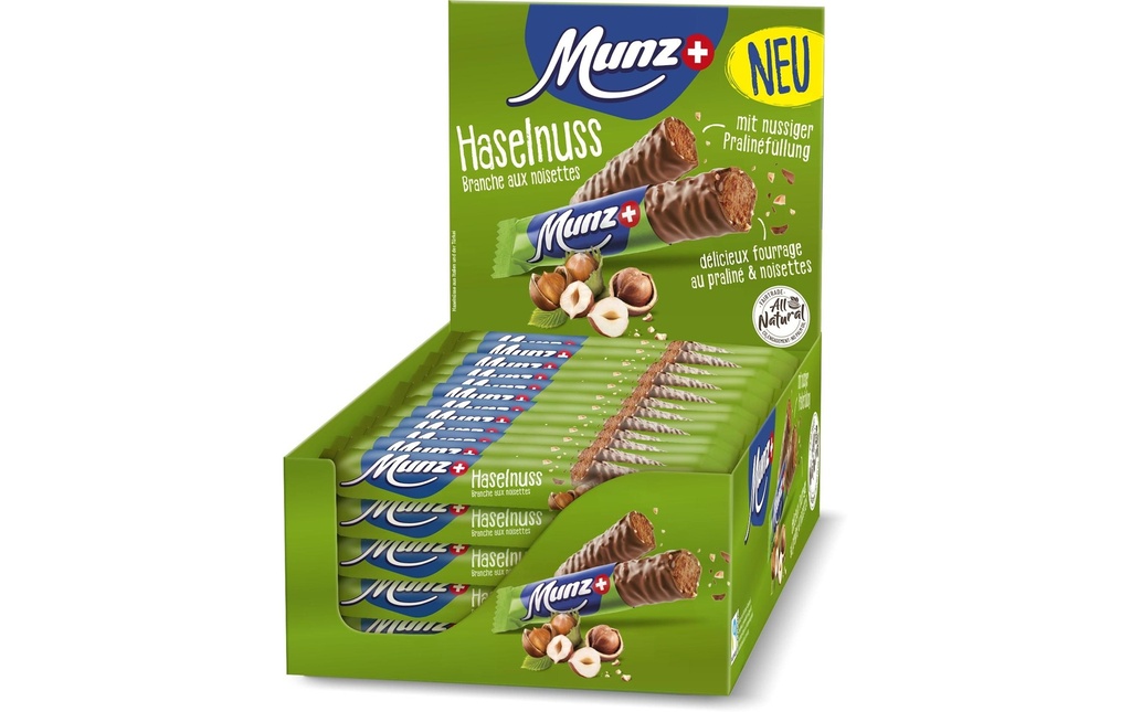 Munz Chocolat Prügeli Noisette 40 x 46 g