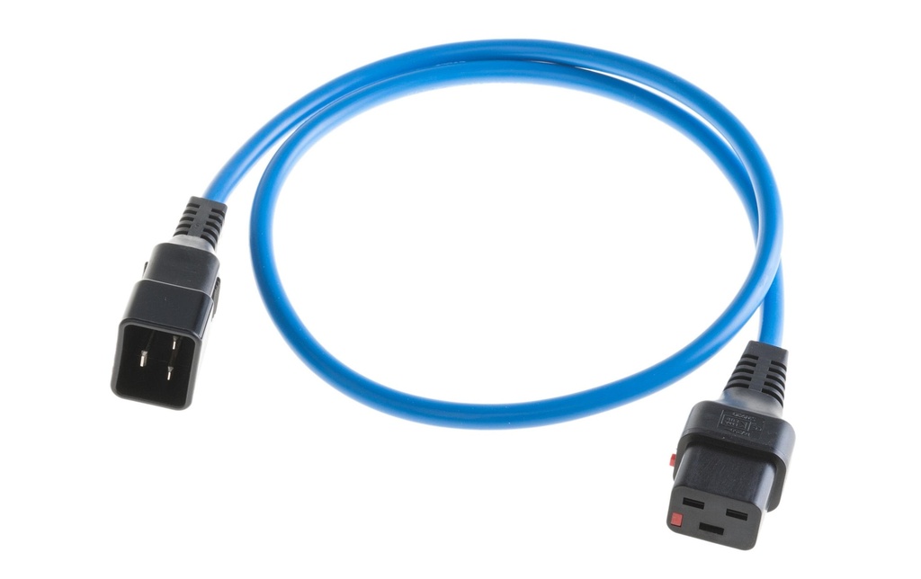 IEC LOCK Câble d'appareil 3 m C19-C20