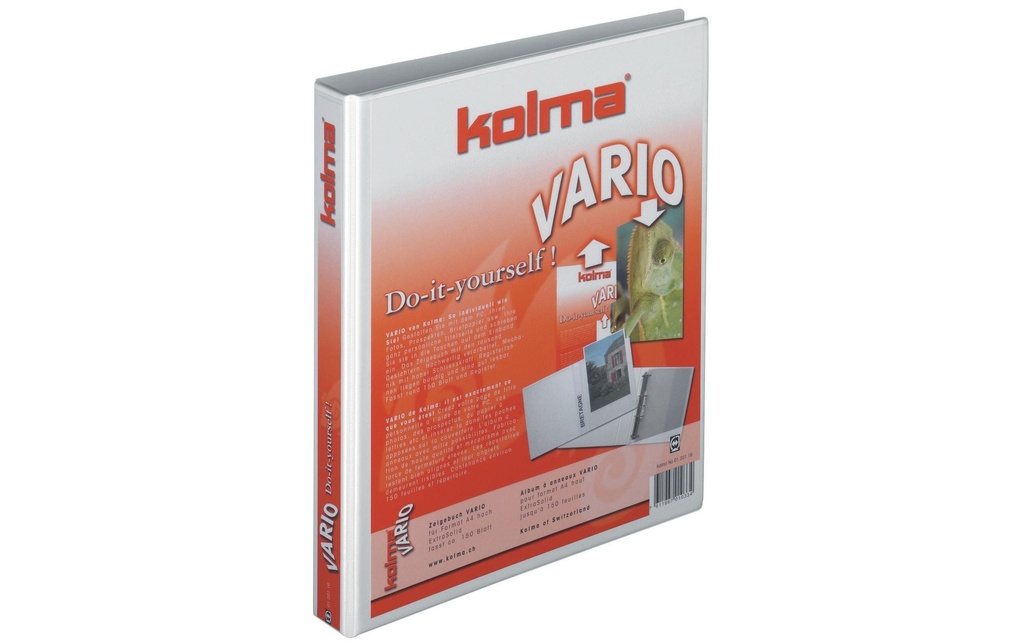 KOLMA Album à ann.Vario A4 20mm blan