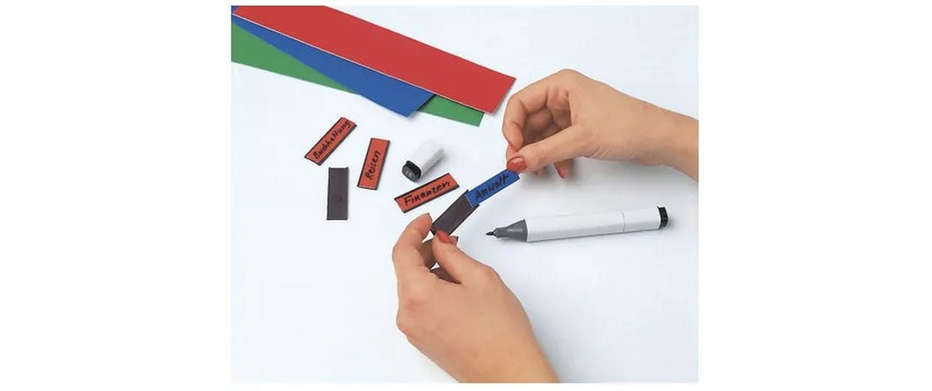 Magnetoplan Profilé en U Magnetoflex 10 pièces, 6 cm x 2.2 cm