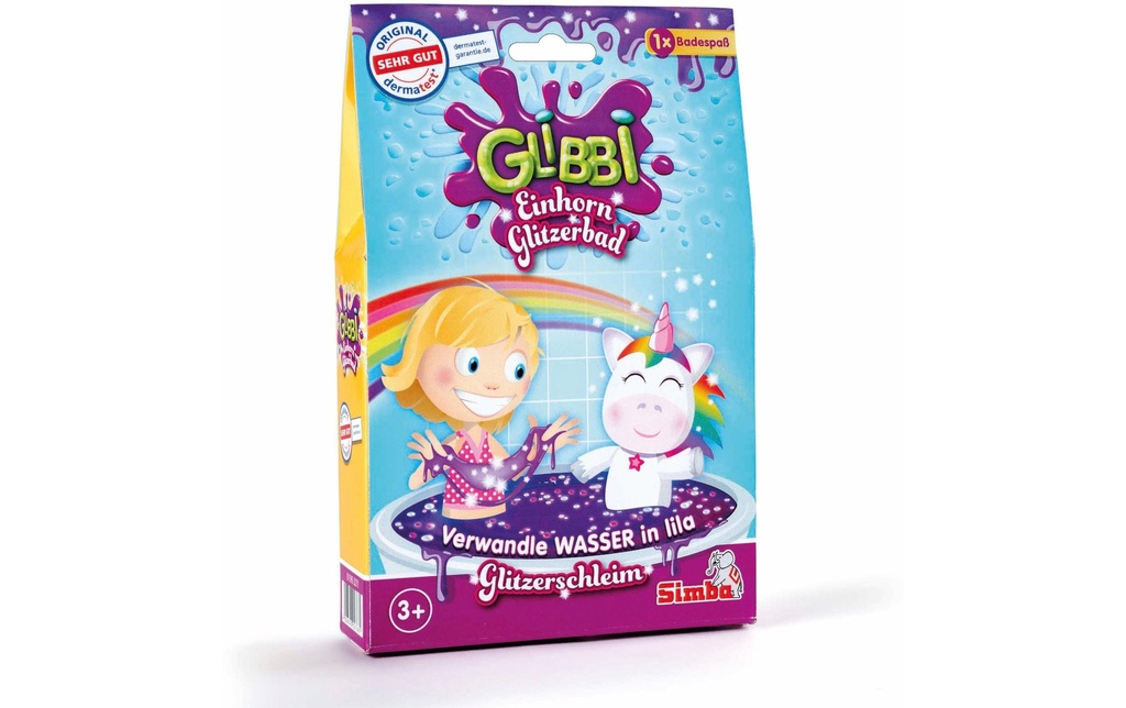 Glibbi Plaisir dans la baignoire Glibbi Einhorn 1 Pièce/s