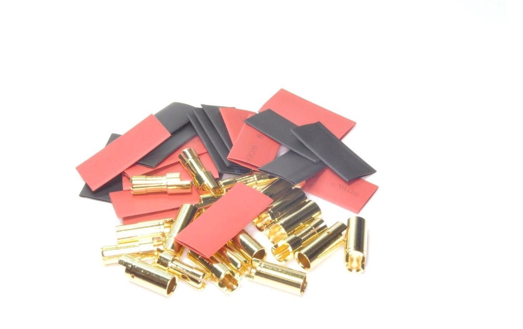 EP Connecteur 5.5 mm d'or 10 paires
