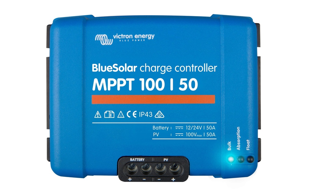 Victron Contrôleur de charge solaire BlueSolar MPPT 100/50, 12-24 V 50A