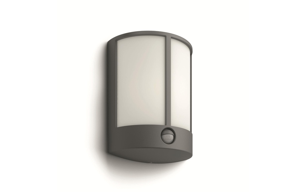 Philips myGarden Applique Stock, 600 lm, anthracite + capteur