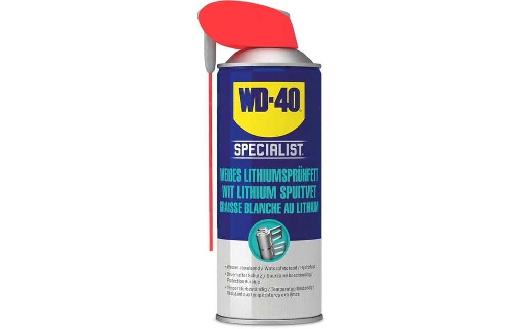 WD-40 Graisse spray lithium blanc