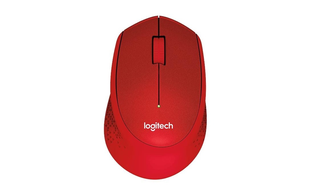 Logitech Souris M330 Silent Plus rouge