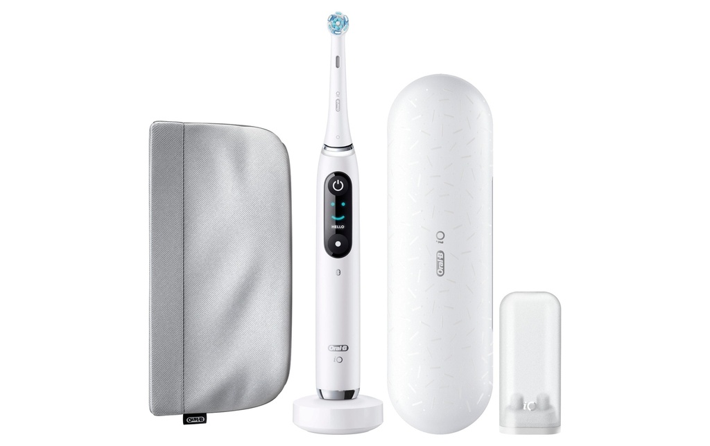 Oral-B Brosses à dents électrique iO Series9 Albâtre blanc