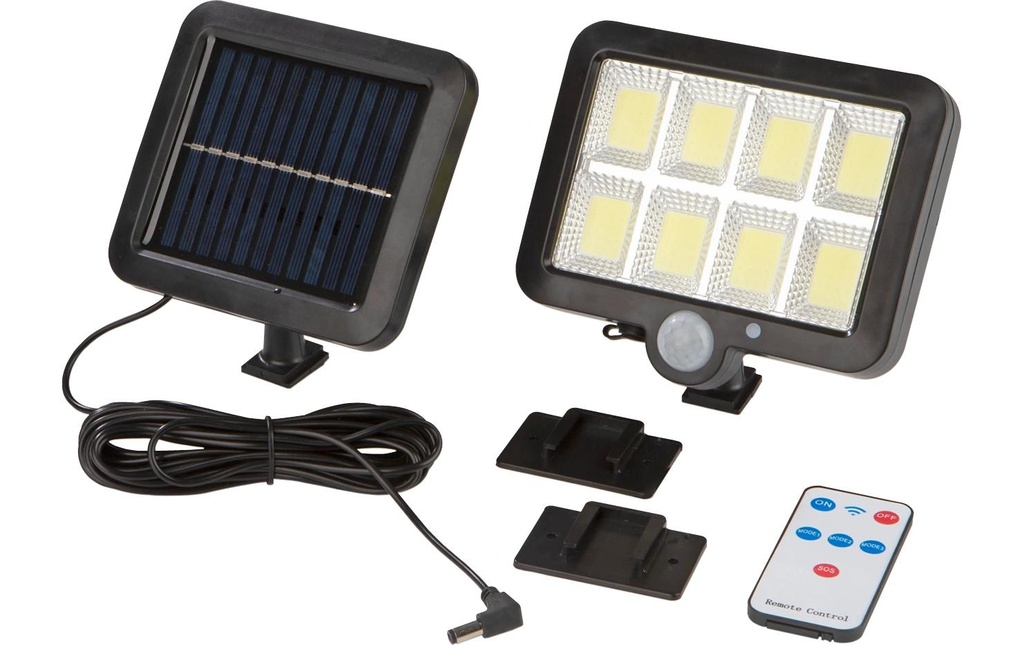 MAXXmee Projecteur Lampe solaire avec détecteur de mouvement IP44