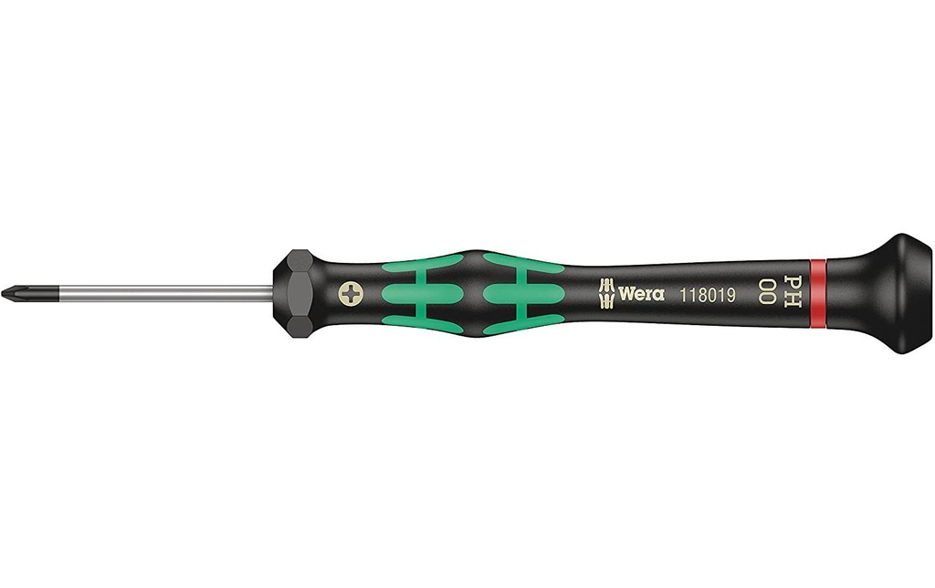 Wera Tournevis 2050 PH 00 x 40 mm Cruciforme