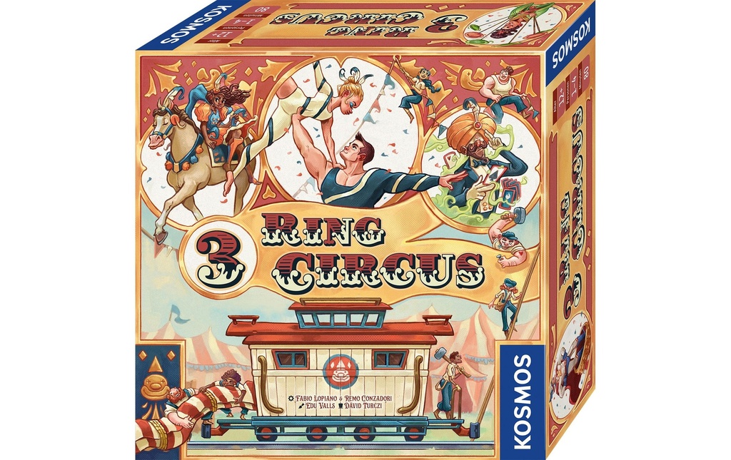Kosmos Jeux pour la famille 3 Ring Circus -DE-