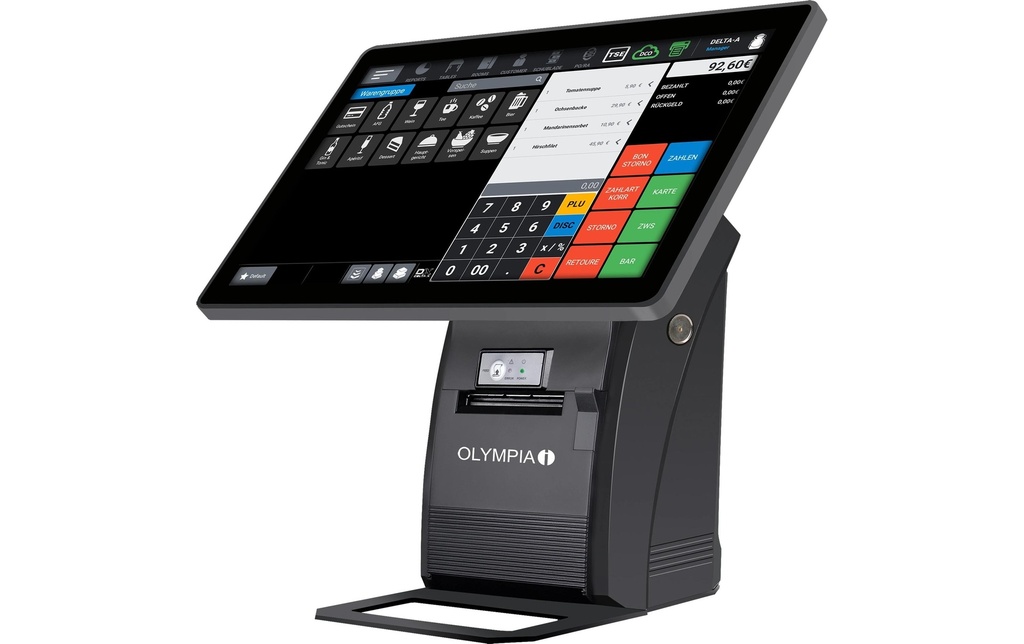 Olympia Caisse enregistreuse T215K Noir