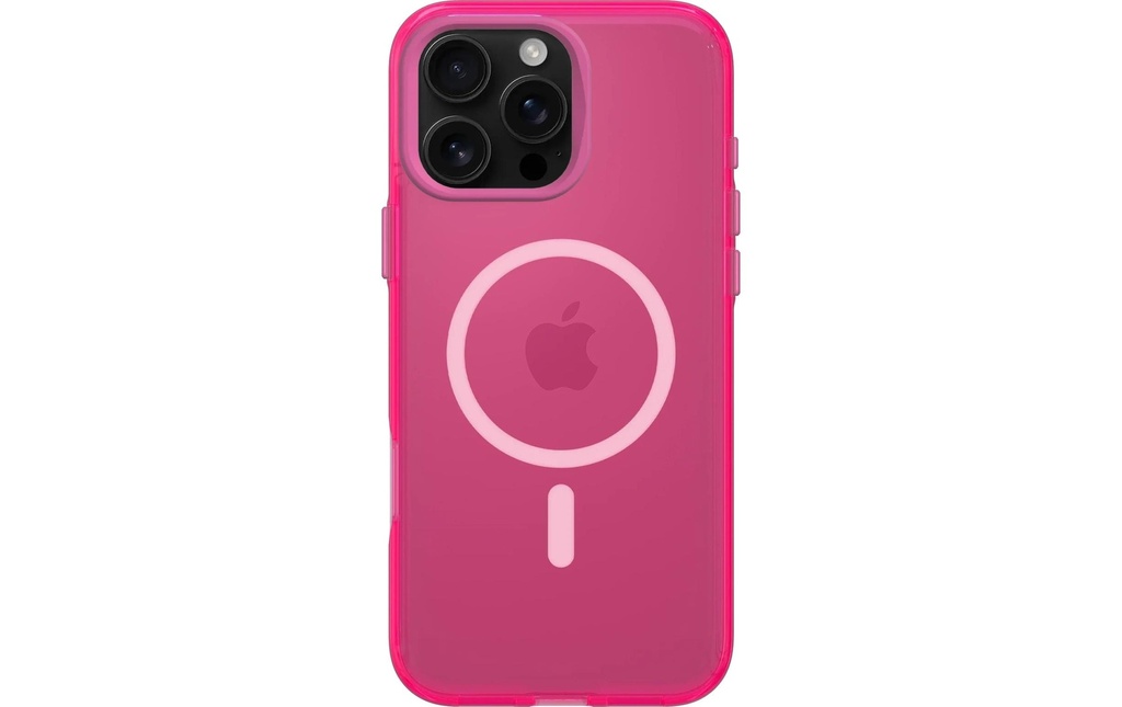 Rhinoshield Coque arrière JellyTint MagSafe iPhone 16 Pro Max Fancy Pink