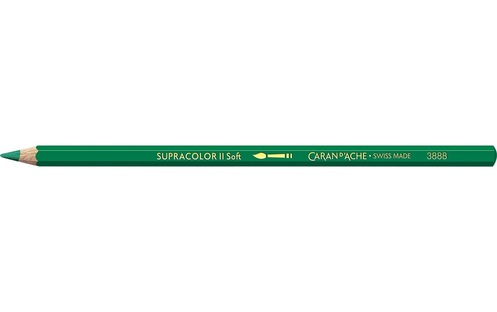 [113888210] CARAN D'ACHE Crayon de coul.Suprac.vert éme