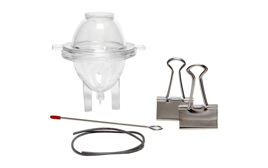 Creativ Company Moule pour bougies Transparent, 1 jeu