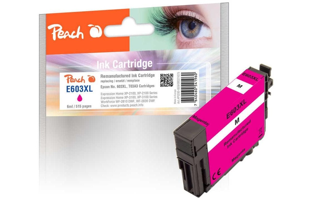 Peach Encre Epson No 603XL (T03A3) Magenta