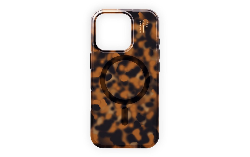Ideal of Sweden Coque arrière Clear Case iPhone 16 Pro Tortoise