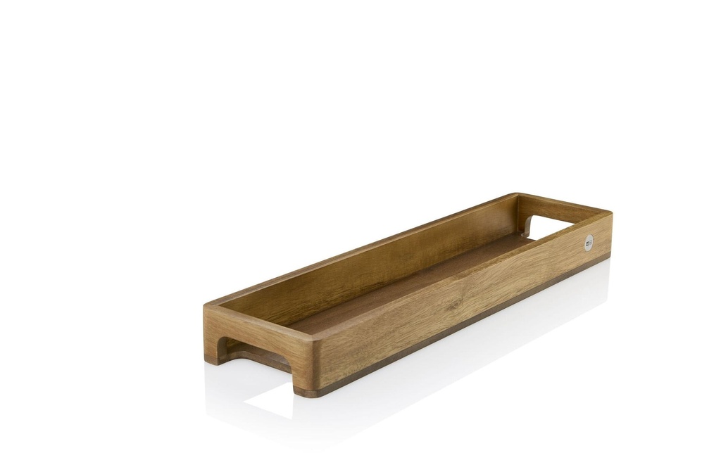 AdHoc Plateau de service Serve Slim 50 x 13 cm, Noix