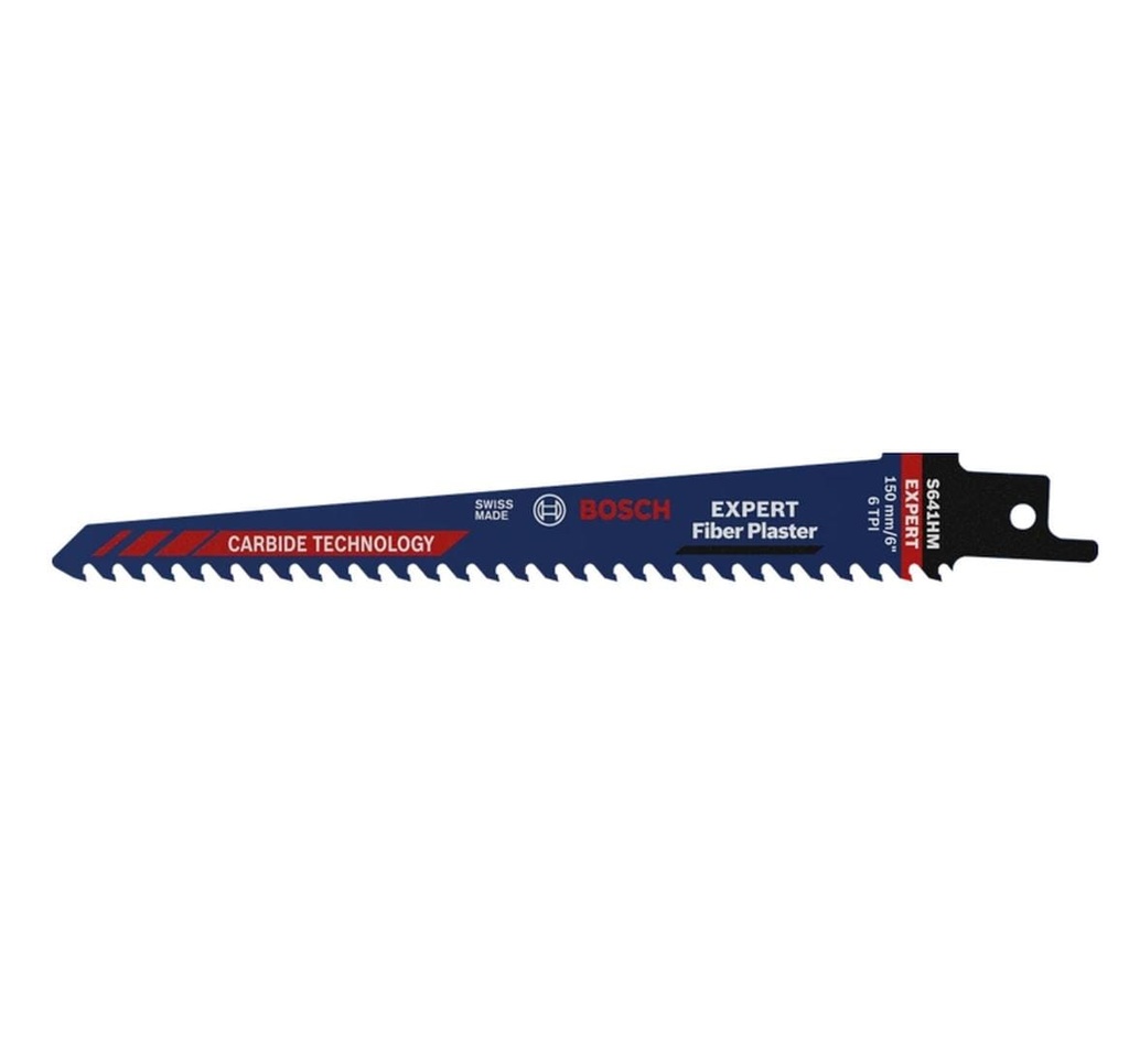 Bosch Professional Lame de scie sabre EXPERT Fiber Plaster S 641 HM