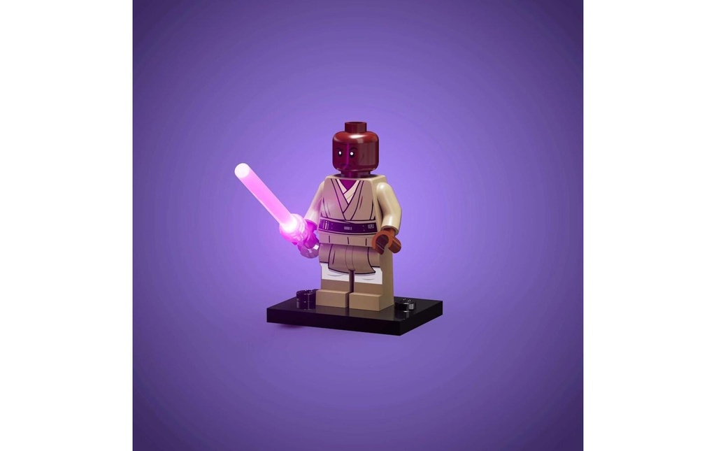 Light My Bricks 2.0 Astro LED Sabre laser rose avec câble plat de 30 cm