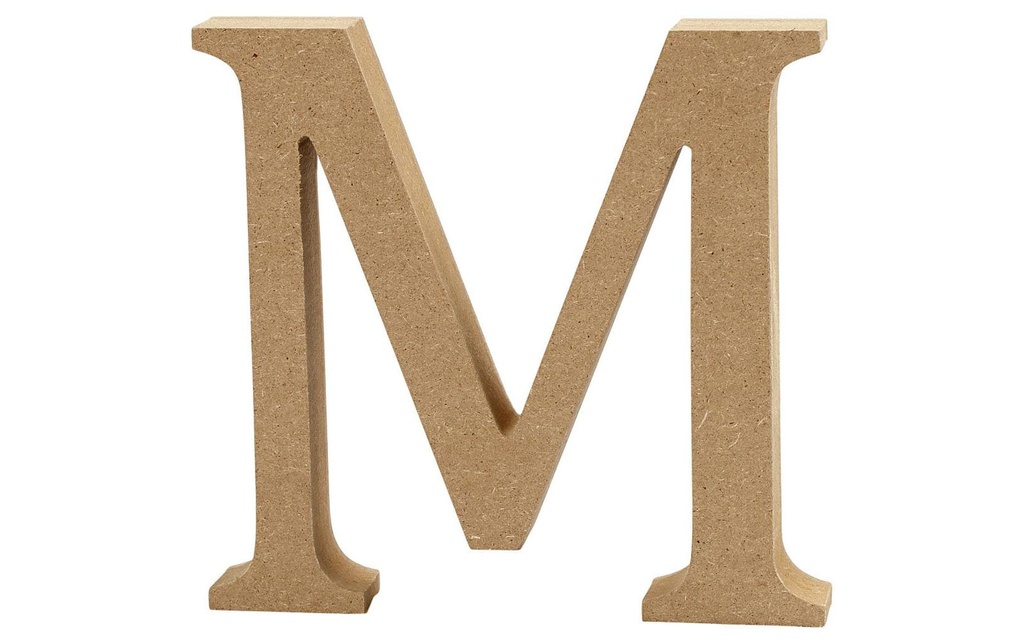 Creativ Company Lettre en bois M 1 pièce