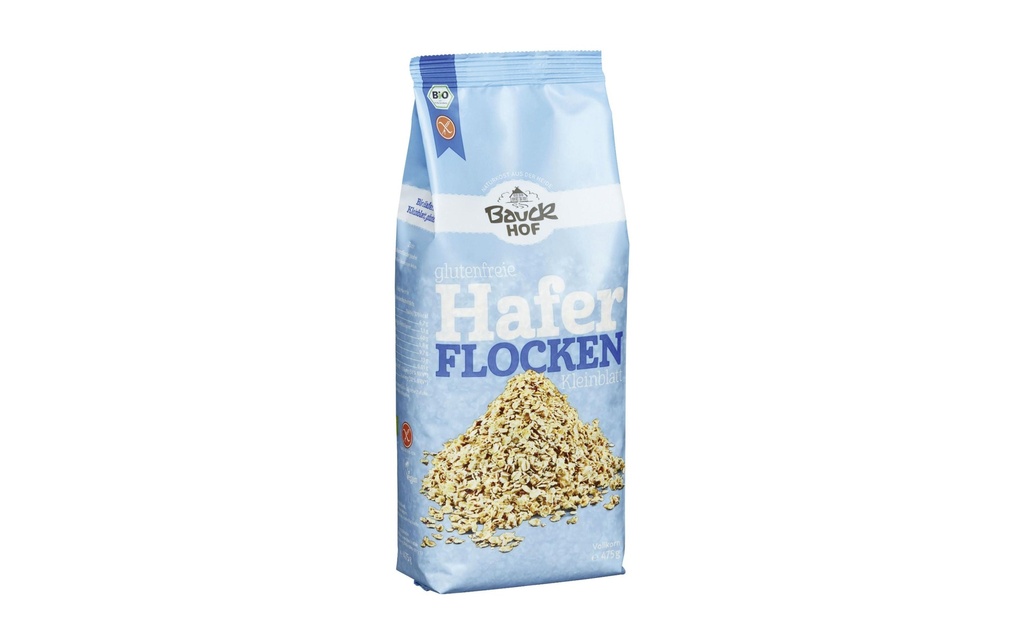 Bauck Mühle Muesli Flocons d'avoine biologique Small Leaf Sans gluten 475 g