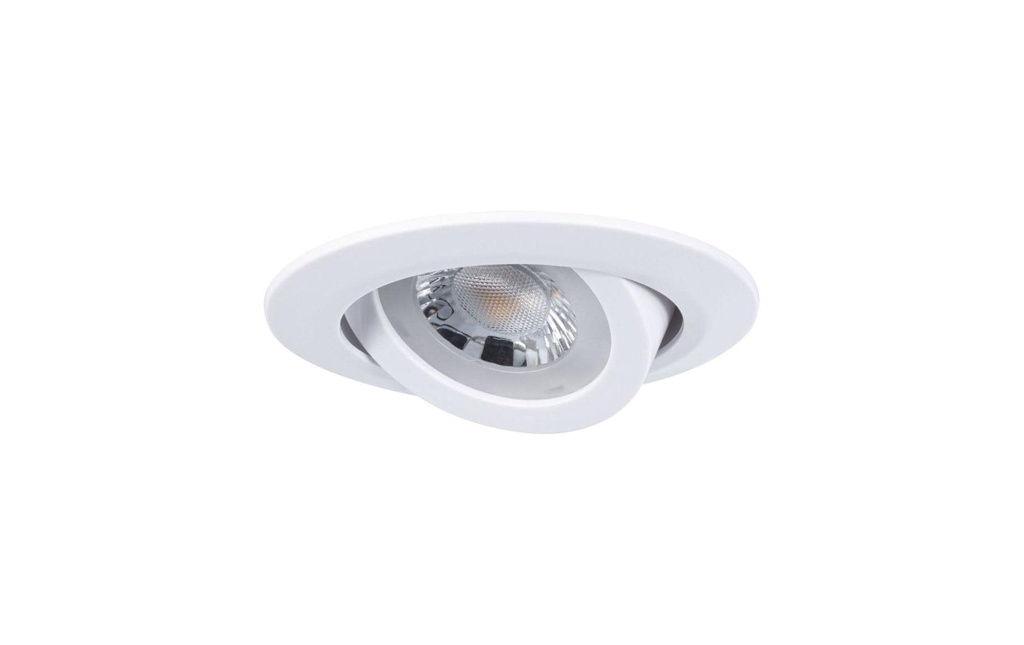 Paulmann Luminaire encastré Lot de 10, Pivotant, blanc