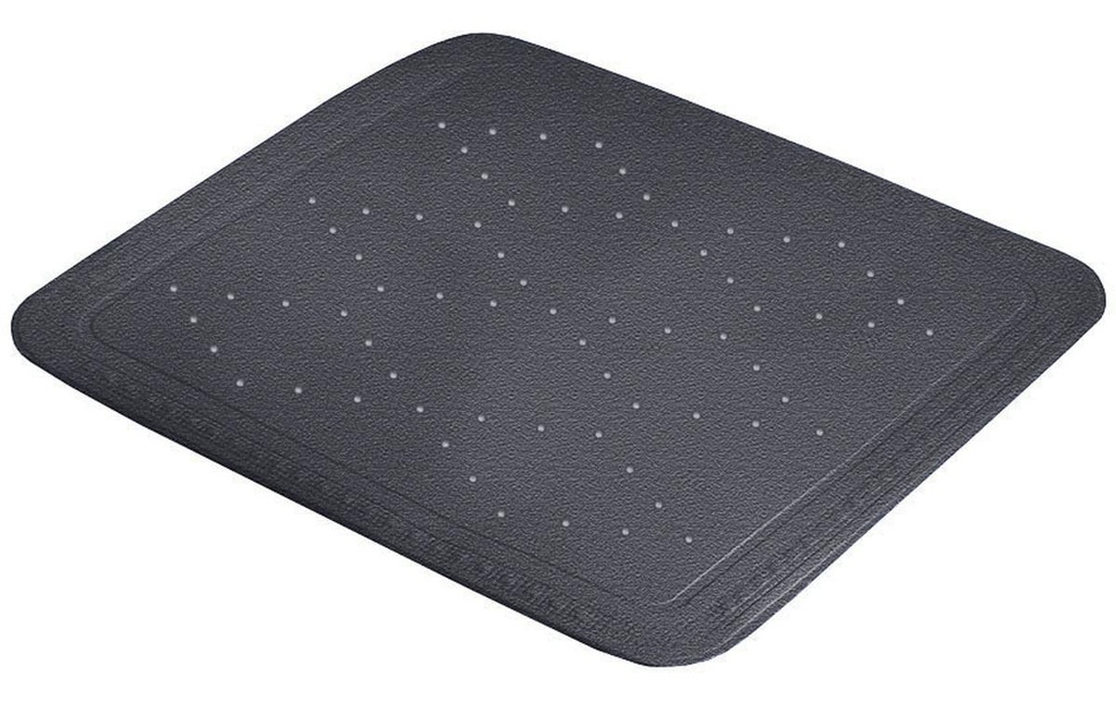 Kleine Wolke Tapis de douche Arosa 55 x 55 cm, Anthracite