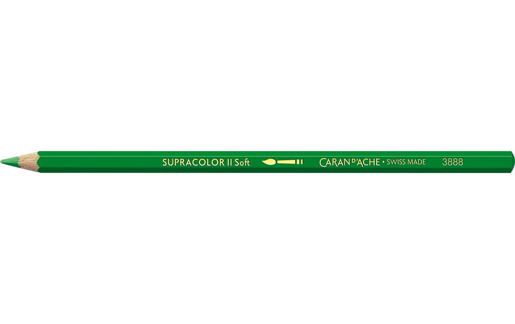 [113888220] CARAN D'ACHE Crayon de coul.Suprac.vert pra