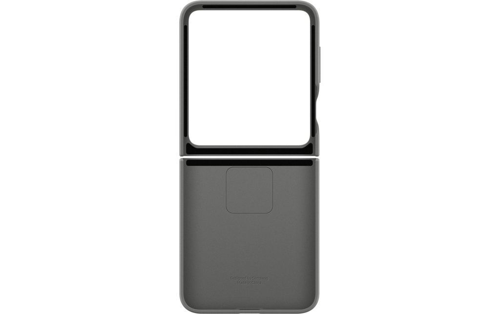Samsung Coque arrière Silicone Galaxy Z Flip6 Gray