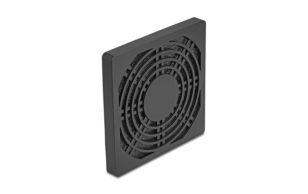 Delock Grille de ventilateur avec filtre à poussière 92 x 92 mm