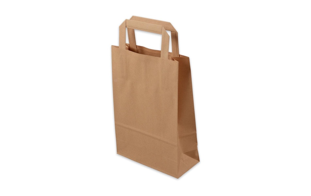 ELCO Sac en papier 18x26x8cm brun (50 pces)