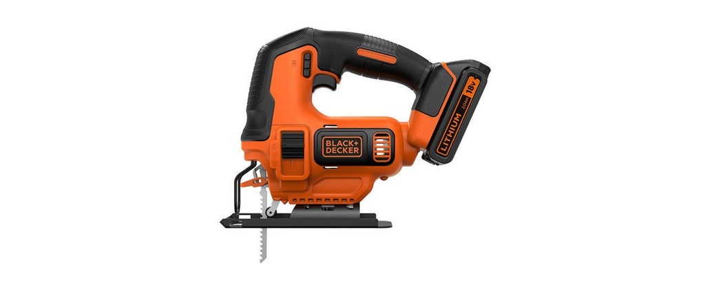 BLACK+DECKER Scie sauteuse sans fil BDCJS18 Kit 18 V