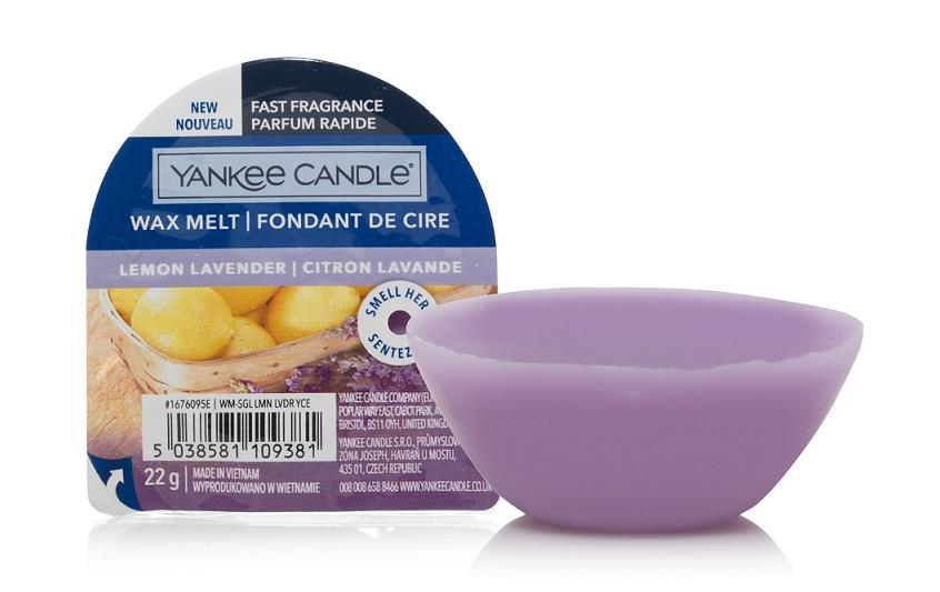 Yankee Candle Plaquettes de cire parfumées Lemon Lavender