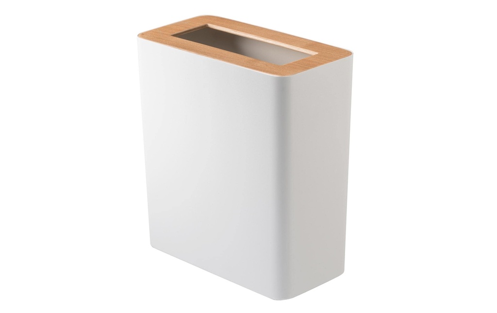Yamazaki Corbeille à papier RIN 10 l, Blanc