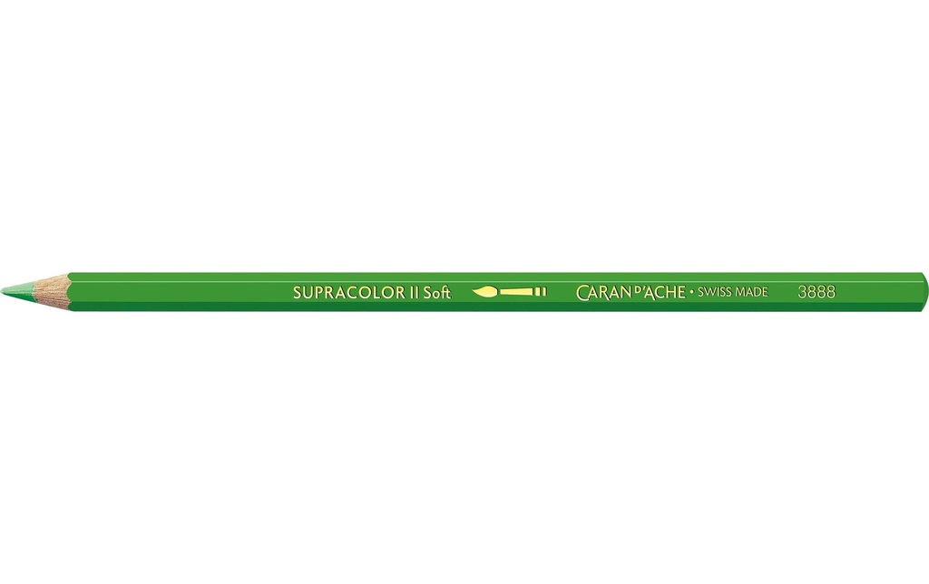 CARAN D'ACHE Crayon de coul.Suprac.vert jau