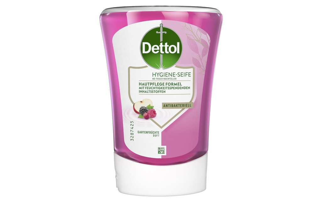 Dettol Savon No-Touch Recharge Fruits du jardin 250 ml