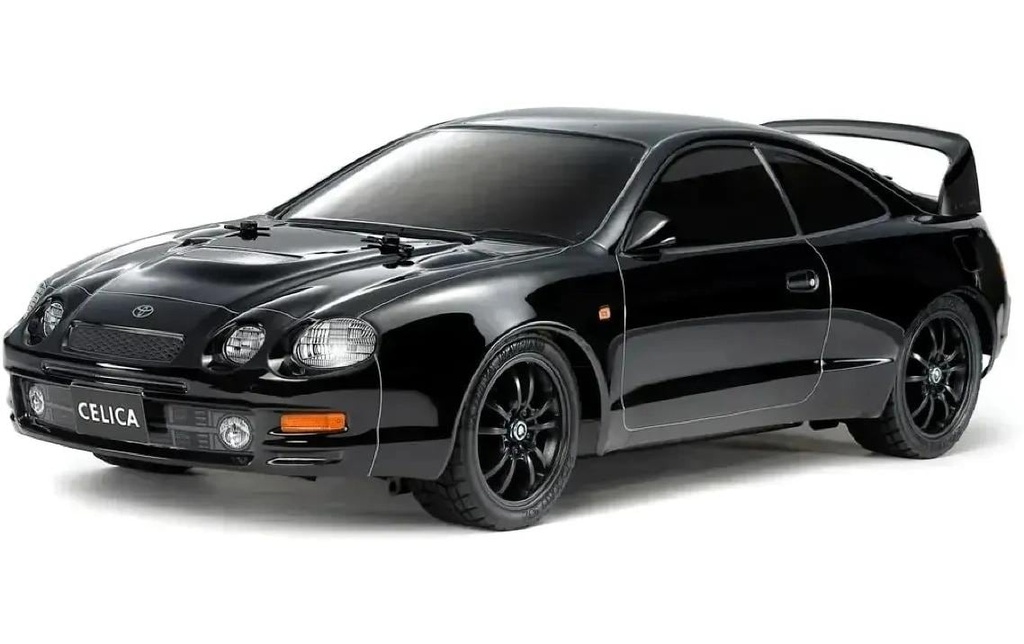 Tamiya Toyota Celica GT-Four Black Kit de construction, 1:10, 4WD, TT-02
