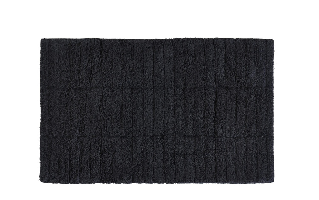 Zone Denmark Tapis de bain Tiles 50 x 80 cm, Noir