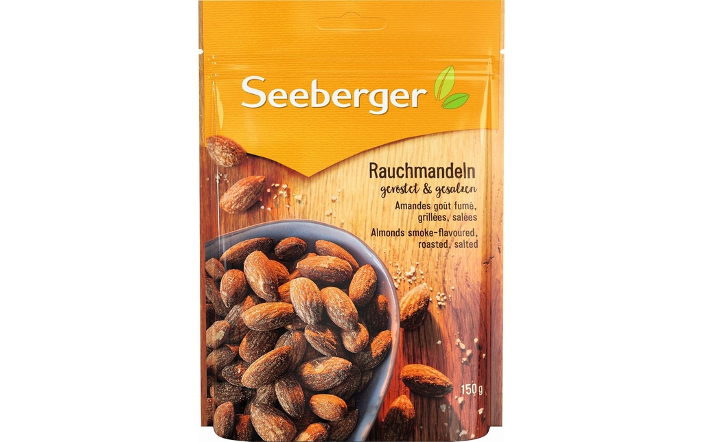 Seeberger Sachet Amandes fumées grillées & salées 150 g