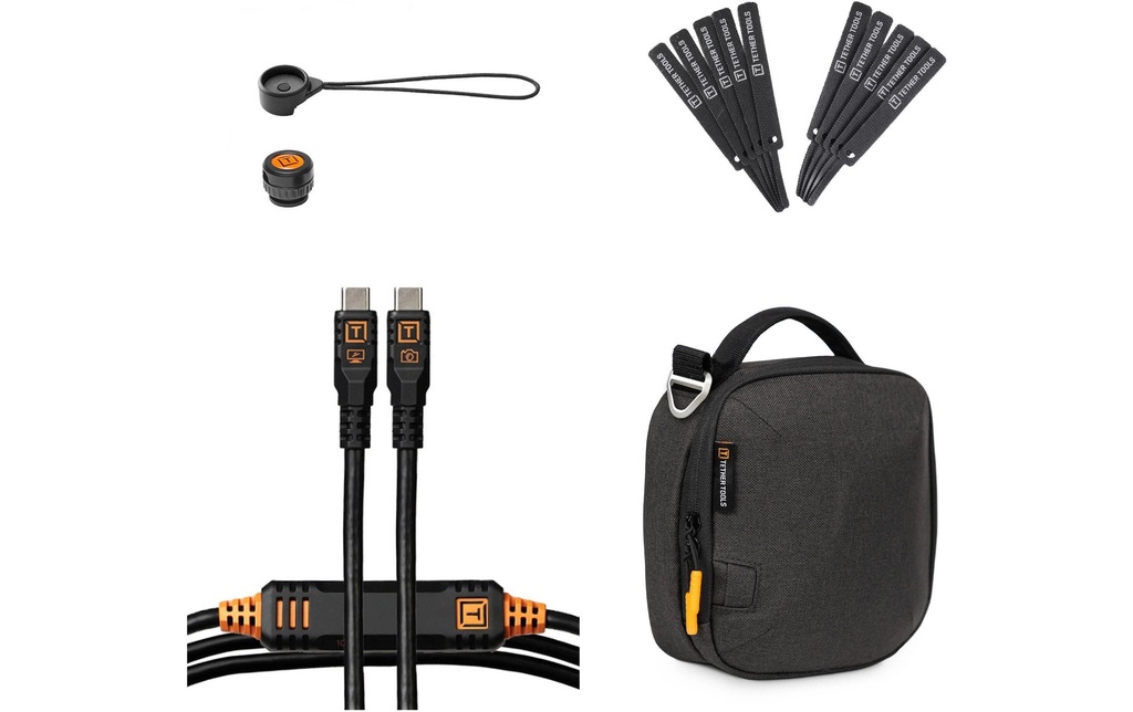 Tether Tools Jeux d’accessoires Kit de démarrage TetherPro Optima 10G Tethering Kit