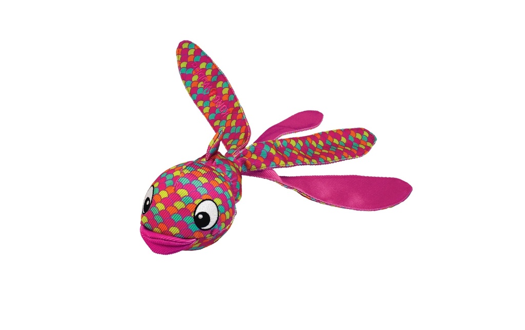 Kong Jouet pour chien Wubba Finz poisson S, rose
