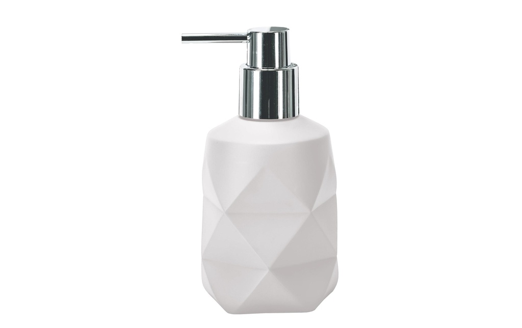 Kleine Wolke Distributeur de savon Crackle 200 ml, Blanc