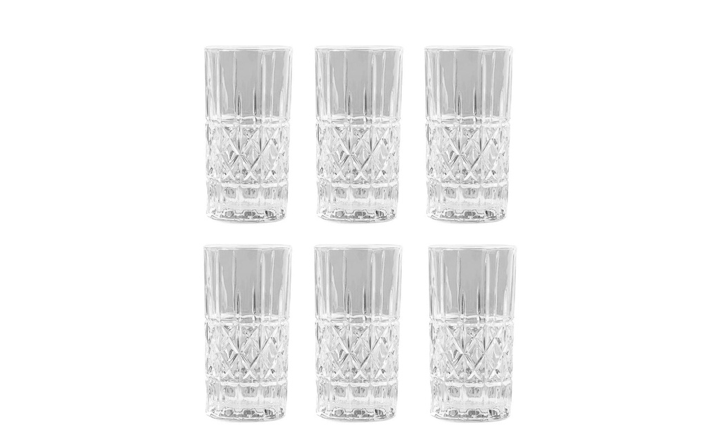 Hermia Verre Stella 420 ml, 6 Pièce/s, Transparent