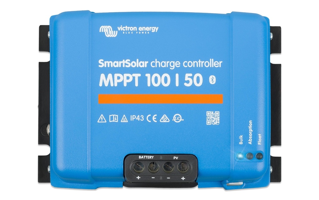 Victron Contrôleur de charge solaire SmartSolar MPPT 100/50, 12-24 V 50A