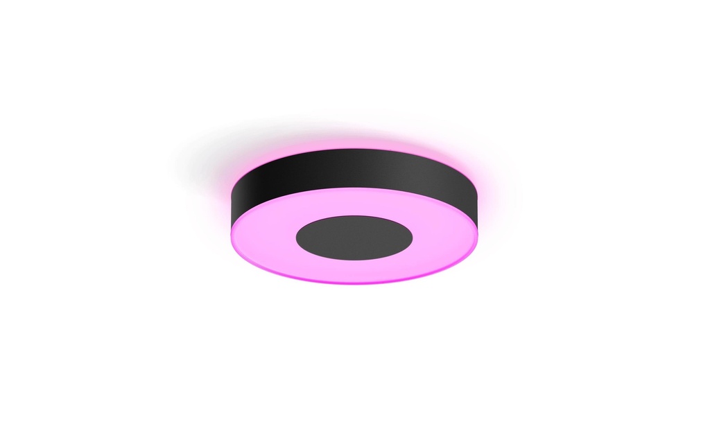 Philips Hue White & Col. Amb. Infuse Plafonnier M noir
