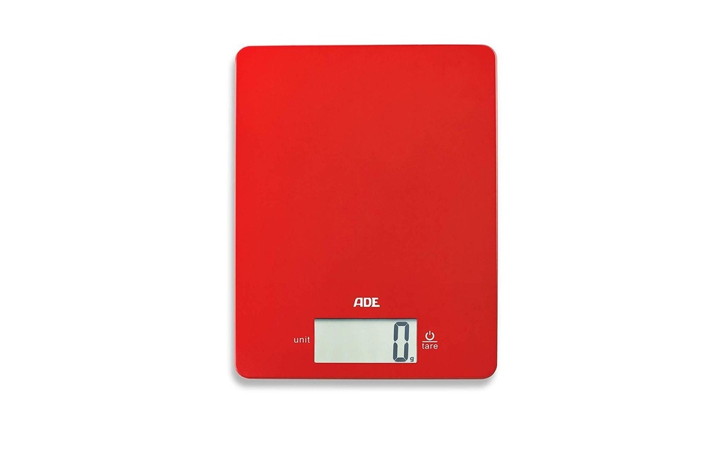 ADE Balance de cuisine Leonie Rouge