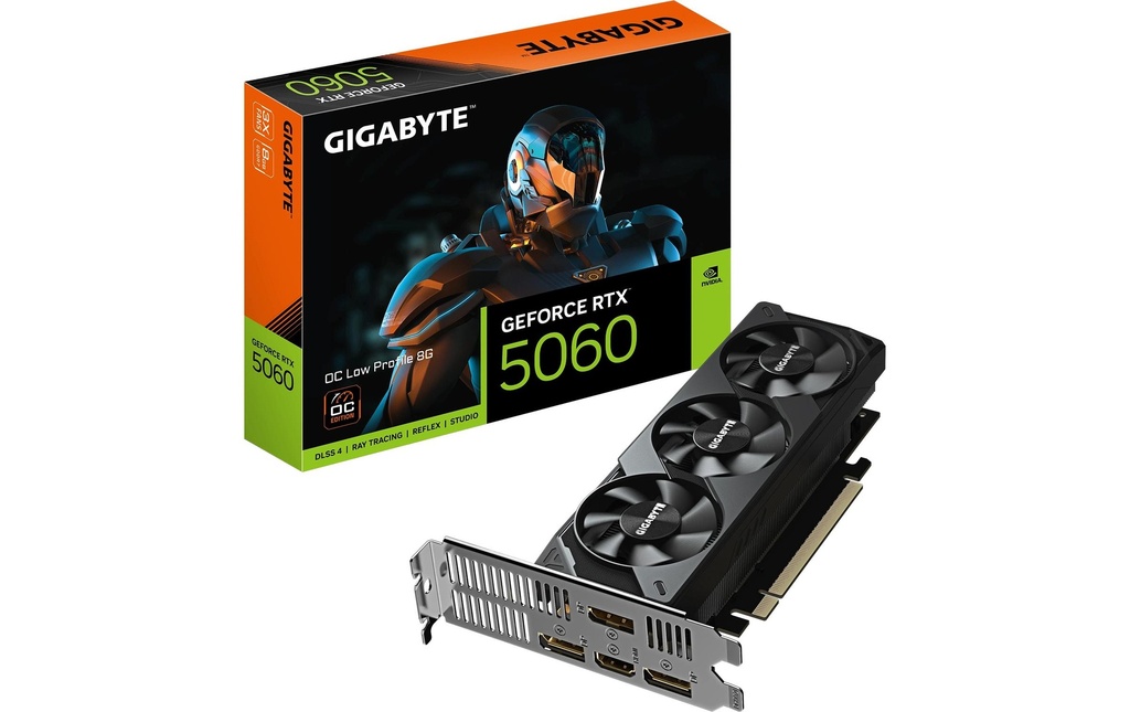 Gigabyte Carte graphique GeForce RTX 5060 OC Low Profile 8G